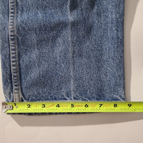 Vtg 90s Tommy Hilfiger Traditional Classic Denim Jeans Size 34 x 32 Made/USA - Picture 10 of 10